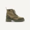 Ba&Sh Canastra.Bottines Vert Clearance