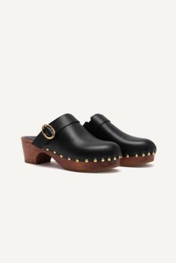 Ba&Sh Clog.Sabot Noir Online