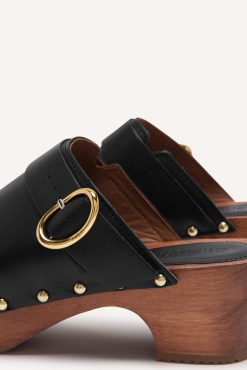 Ba&Sh Clog.Sabot Noir Online